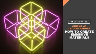 Cinema 4D & Octane Render - How To Create Emmisive Materials