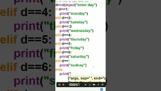 PYTHON ELIF CONDITIONS//ADVANCED//IF CONDITIONS//PYTHON FULL VIDEO