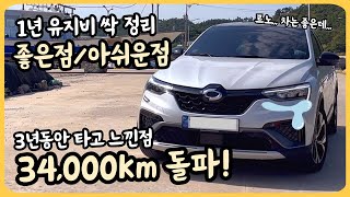 르노코리아 아르카나 하이브리드 XM3 3년 롱텀시승기 장단점과 유지비 Renault Arkana Hybrid