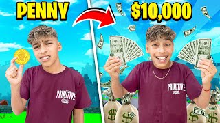 I Turned a PENNY into $10,000!! 😱
