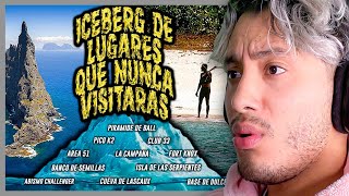 MAAU reacciona al ICEBERG de LUGARES QUE NUNCA VISITARAS 😮