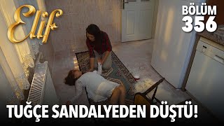 Tuğçe başını kötü vurdu | Elif 356. Bölüm