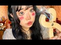 Old Doll fixes your GLASS Face & Heart ASMR