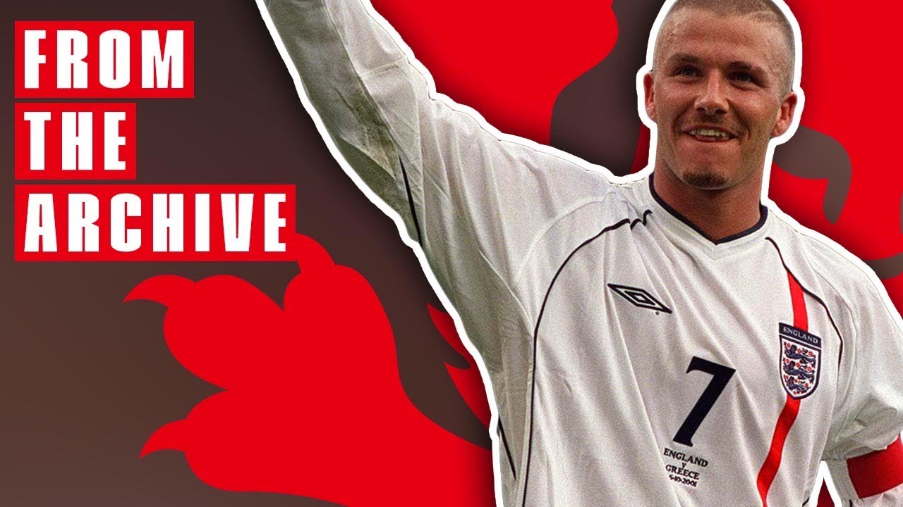 David Beckham V Greece 2001 | From The Archive - YouTube