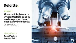 Financování výzkumu a vývoje: Ušetřete až 80 % nákladů pomocí dotací nebo daňového odpočtu