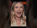 scarlett johansson it is brutal 🤣 on colin jost s snl joke swap. snl colinjost funny short