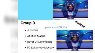 Champions league group stage draw 2019/20. 😲In 50second