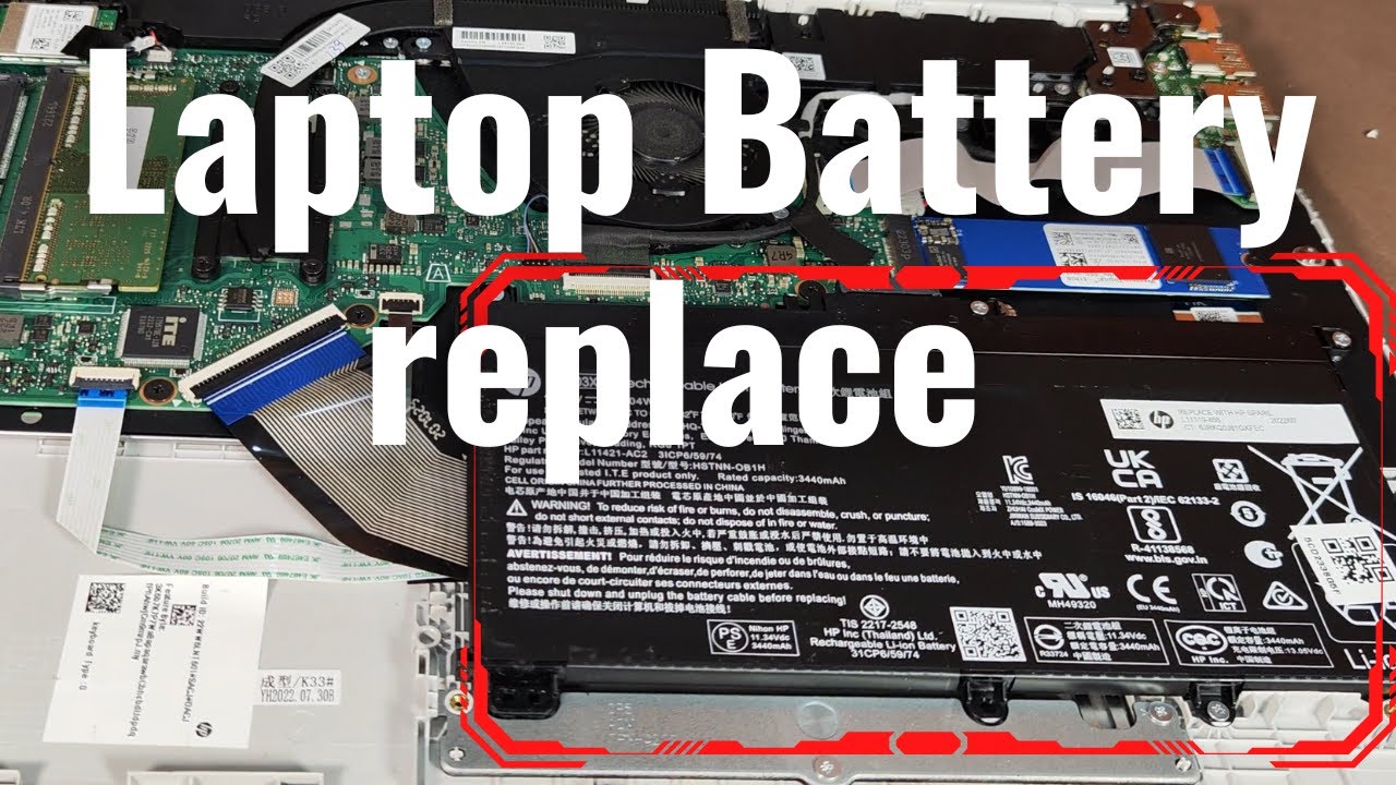 Battery Replacement On HP Pavilion 15s,15cc,15ca,15cs And Many Others ...