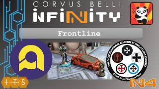 Fast Panda Gaming: Infinity ITS15  N4 Battle Report - 300pt Frontline (Shasastii v Military Orders)