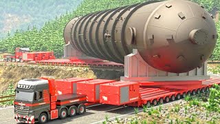 World Biggest Heavy Equipment,Dangerous Transport Skill Operations Oversize Truck