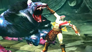 Kratos Kills Mole Cerberus - God of War 2