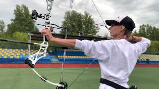 Екатерина Терехина на Чемпионате СФО по стрельбе из лука [Archery by Ekaterina Terekhina]