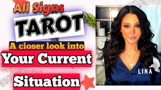 All Signs Tarot🧐A closer look into Your Current Situation🧐⚡😲