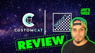 CustomCat Review  - DIGISOFT is a FREAKIN' GAME CHANGER!! Bright Whites Even on Hoodies!!