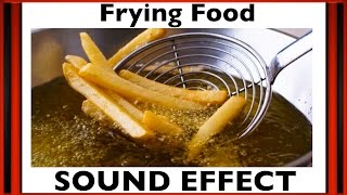 Frying Food Sound Effect | Sfx | HD