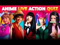 Guess the Anime by its Live Action Adaptation 🎬🔥 Anime Quiz