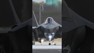 百里基地から入間基地へ飛び立つF-35🅰️ライトニングⅡ⚡️4エレメントリーダーの離陸編[1番機] #百里基地　#入間基地　#F35A #Lightning I #三沢基地　#shorts