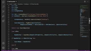 VBScript Find Any File in Any Directory on Any Drive