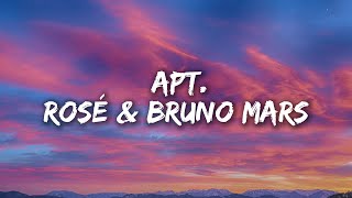 ROSE \u0026 Bruno Mars - APT. (lyrics)