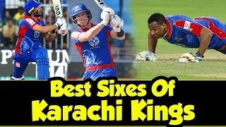 Thrilling Sixes By Karachi Kings | Best Sixes Of PSL | HBL PSL | M1O1