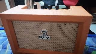 ORANGE stereo micro crush personal Amplifier.