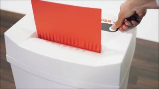 Manufacturer Video of the HSM Pure 120 Paper Shredder Security