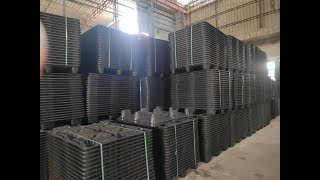 How to use PP, PE, HDPE waste plastic to make pallets