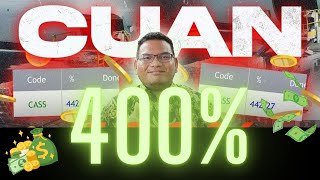 Sesuai Skenario Kita CUAN 400% LEBIH dari SAHAM ini! Mudahnya INVESTASI di IHSG