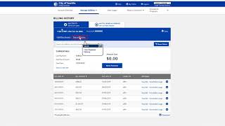 SPU My Utilities Website Tutorial | How Do I Print Account Info
