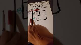Chap 4-5 Multiplying Polynomials (Area Model Method)