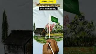 14TH AUGUST independence day painting. Pakistan Day. #14auguststatus #14thaugust2022