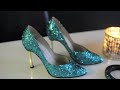 diy glitter heels u0026 belt