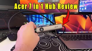 Review of Acer USB C Hub 7 in 1