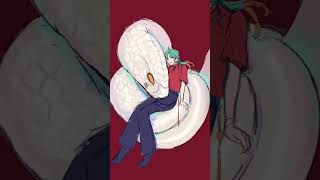 timelapse for lunar new year 🐍🐍 #shorts #illustration #art #digitalart #speedpaint