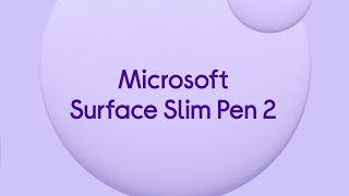 Microsoft Surface Slim Pen 2 - Black - Product Overview