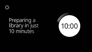 Start the timer: how do I prepare a sequencing library in ten minutes?