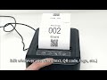 zywell pos printer zy q822 small and easy to hold in one hand. stable performance u0026 easy use