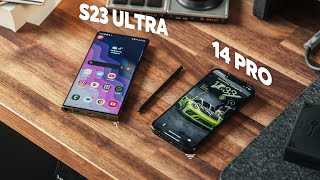 Apple Fan Boy Tries Samsung Galaxy S23 Ultra vs iPhone 14 Pro