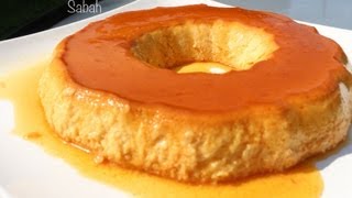 Recette de Flan aux trois laits/Tres leches flan recipe