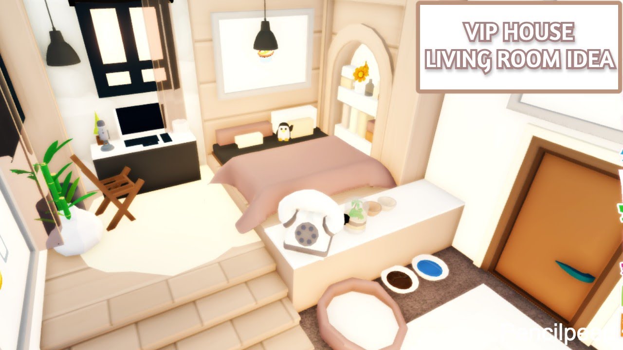 VIP House, Bedroom Idea🌛 (Part 4) [] Roblox Adopt Me Speed Build - YouTube