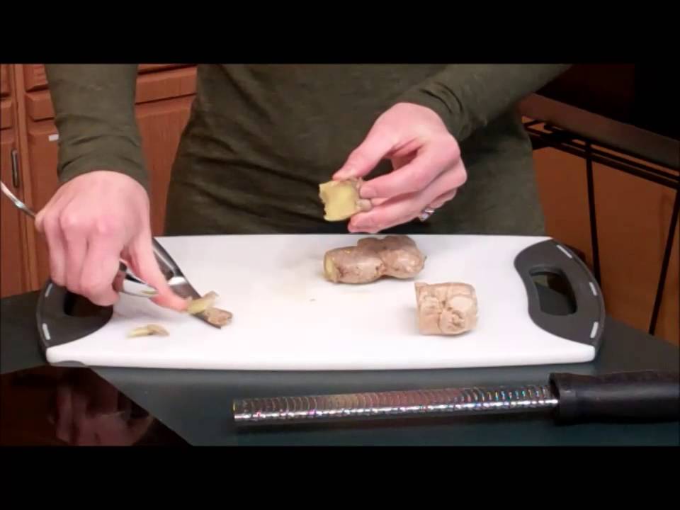 How To Prepare Fresh Ginger Youtube