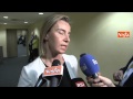 BRUXELLES MOGHERINI OGGI GRANDE GIORNO PER ITALIA SU MIGRANTI NON PIU SOLA 13-05-15