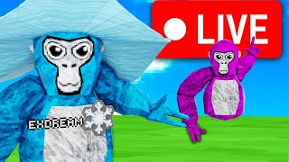 🔴Gorilla Tag LIVE!🔴 (Fan Lobbies + Minigames) #gorillatag #shorts