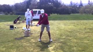 Patrick grimes Stanford golf practice drive fo