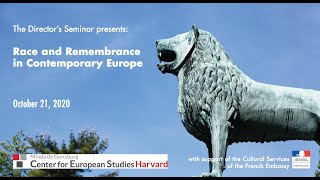Race and Remembrance in Contemporary Europe