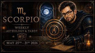 Scorpio Astrology & Tarot For May 25th - 31st 2026 Full Blue Moon Is On!