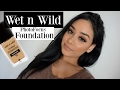 Wet n Wild Photo Focus Foundation First Impression + Review