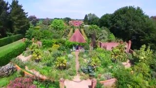 Aerial View Photography - East Ruston Old Vicarage Gardens