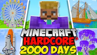 I Survived 2000 DAYS in Minecraft Hardcore (FULL MOVIE)