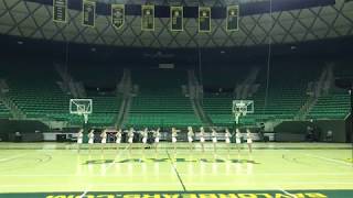 Baylor Songleader Competition Routine Showoff 2018